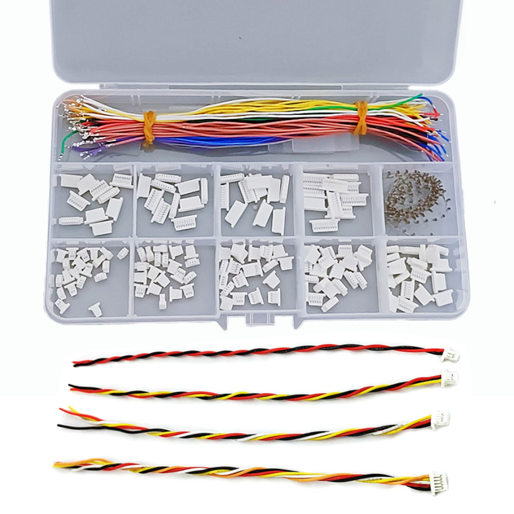 Holy Stone Drone Hs440 - SH1.0 Connectors Single Head Pre-Crimped Silicone