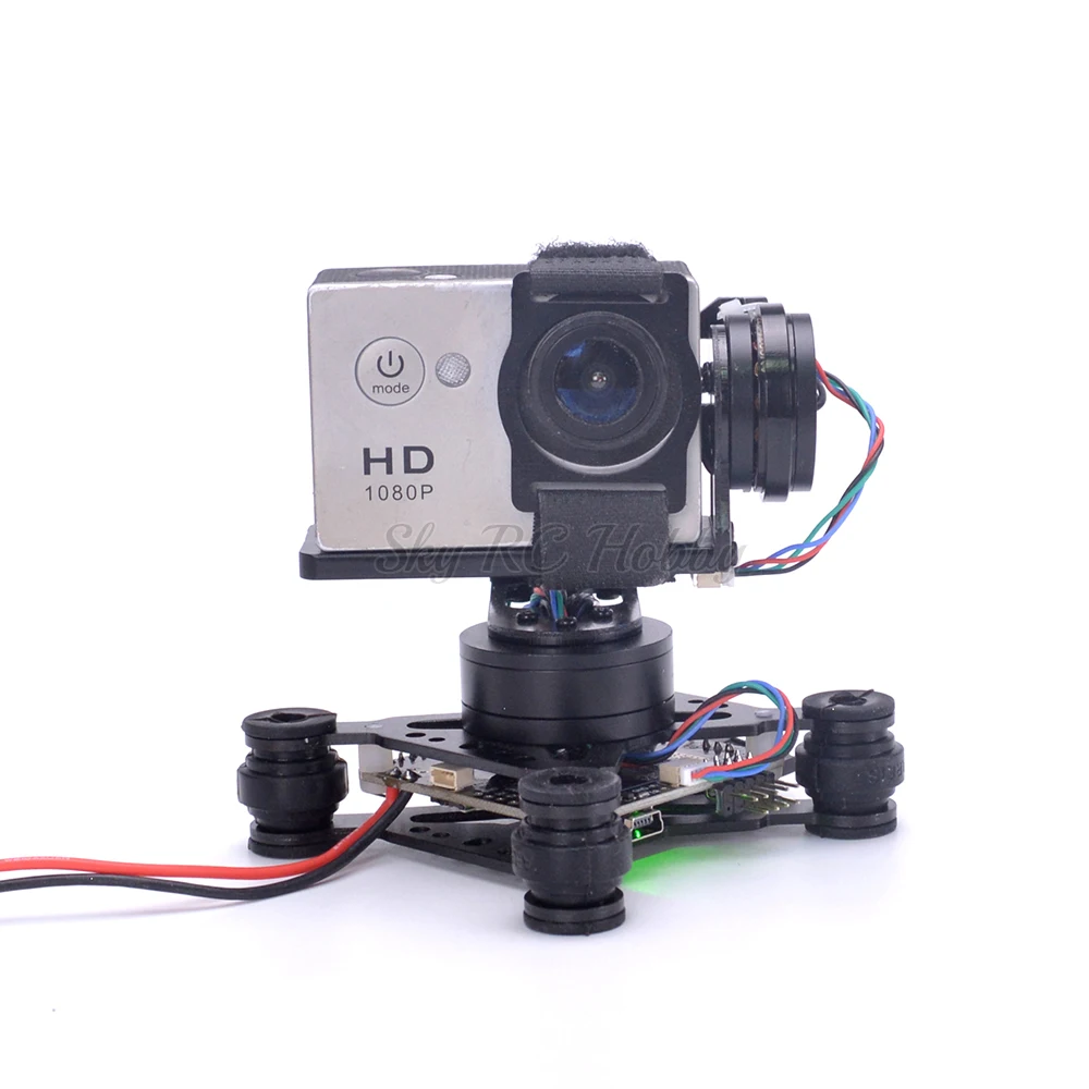 Lightweight 2-Axis / 3-Axis Br - Drone Gimbal For Gopro Hero ulasan dan harga