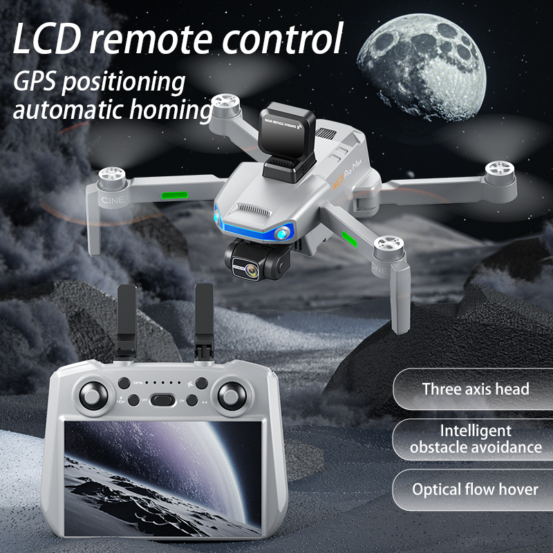 AE3 PRO Max NEW LCD SC GPS Dro - Drone Gimbal Brushless ulasan dan harga