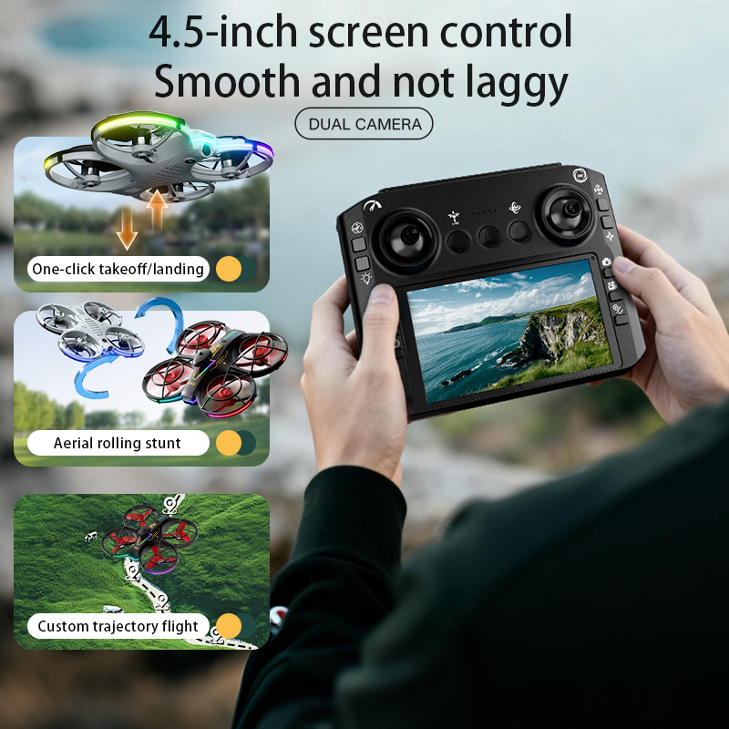 RH830 RC Professional Drone 4K - Drone Gimbal Brushless ulasan dan harga
